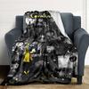 1Pc Coraline'S Whimsical World Blanket For Couch Bed Plush Cozy Fuzzy Blanket Super Soft Warm Blankets For Fall And Winter 091878