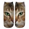 Yousheng Realistic Cat Face Socks 3D Cat Print Socks Breathable Cute Kitten Socks Funny Xmas Birthday Gifts for Women Men Cat Lovers