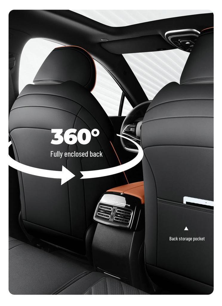 BYD Tang dmi/ev 7-Seater Full Coverage Seat Covers for All Seasons (2026-2025 Model)