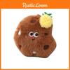 Cute Cake Fish Plushie Keychain With Pp Cotton Filling For Accessory Bag