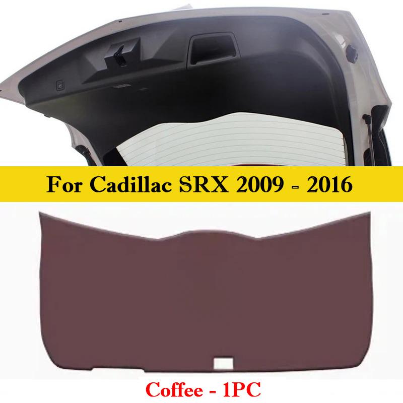 Для Cadillac SRX 2009-2016 Автомобильный коврик-защита задней двери от пинков Накладка на крышку багажника Защита от царапин Коврик в багажник Аксессуары для интерьера
