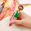5Pcs/bag Plastic Ballpoint Pen Cartoon Doll Pen Cute Neutral Pen