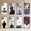Чехол для телефона K.Dot-K-Kendrick L-Lamar Для iPhone17,16,15,14,13,12 Plus,Max Мягкий силикон Черный чехол
