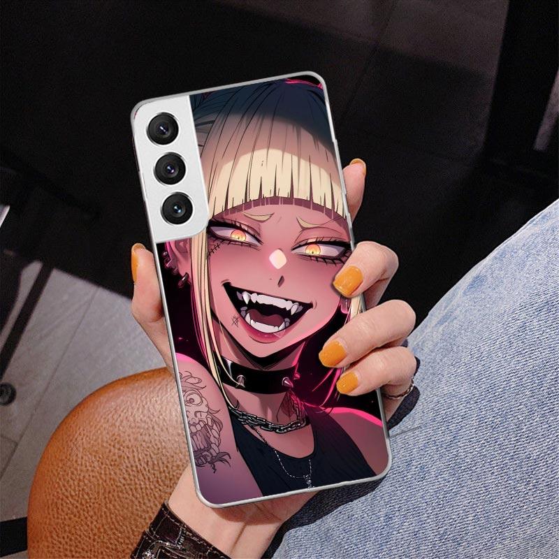 Чехол для телефона Himiko Toga My Hero Fashion для Samsung Galaxy S26 S25 Edge S23 S24 Ultra S22 Plus S21 S20 FE Уникальная крышка Мягкий чехол