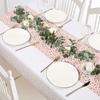 for Party Plastic Disposable Polka Dot Pattern Table Runner Picnic Cloth Tablecover Tablecloth