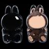 Dustproof Case for LABUBU Doll Clear Plastic Protective Cover Backpack Pendant Hanging Box