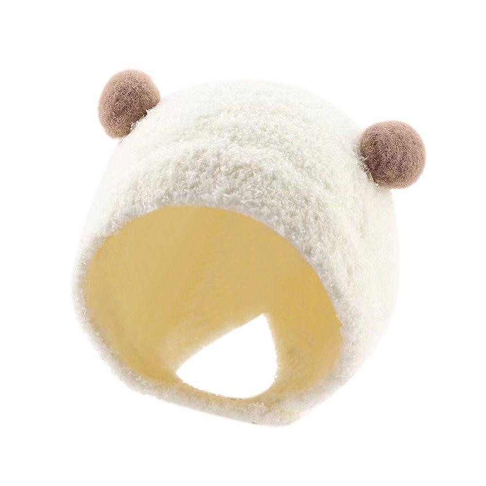 Cute Autumn Winter Hats Warm Warmer Bonnet Toddler Hat Newborn Cap Outdoor