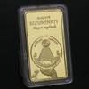 Памятные золоченые слитки масонства (Основано в 1776 году)