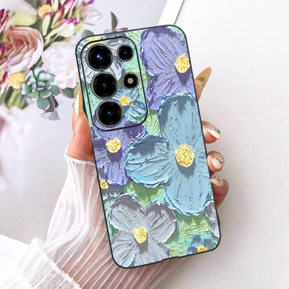 For Itel S26 Ultra Super 26 Ultra 26Ultra Phone Case Soft Black Silicone Cover Butterfly Dragon Cat Floral Painting Bumper Funda