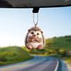 Hedgehog Pendant Acrylic Christmas Tree Ornaments Christmas Home Decoration