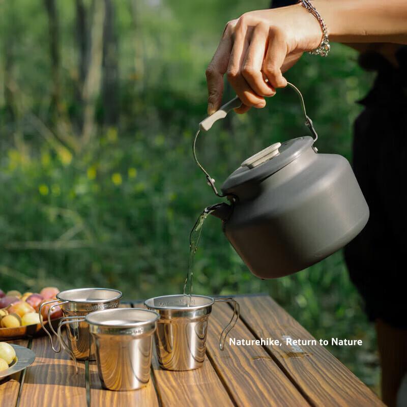 Naturehike Portable Camping Tea Kettle Set