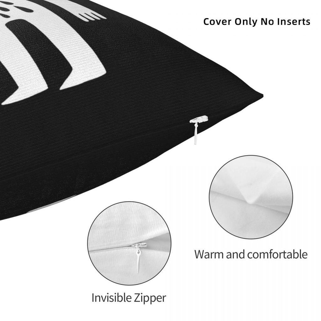 Crying Man Ghost Spirit Square Pillowcase Polyester Linen Velvet Creative Decorative Throw Pillow Case Sofa Seater Cushion Cover