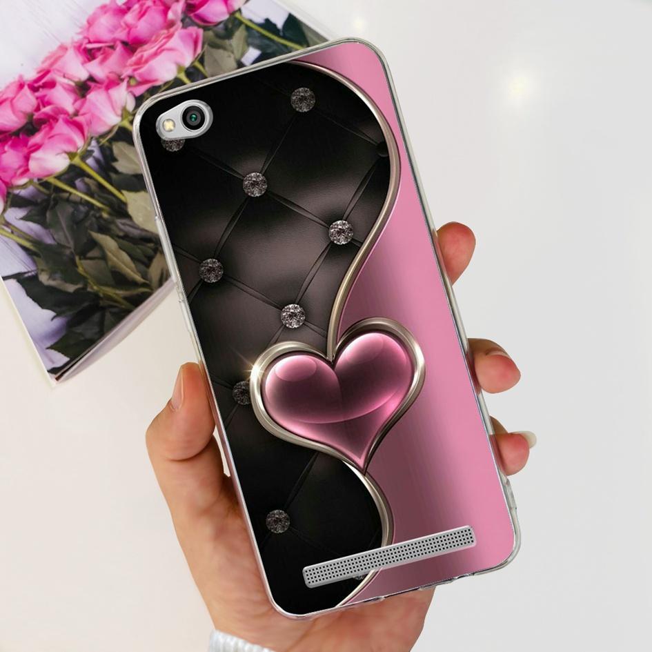 For Xiaomi Redmi 4A Case Fashion Butterfly Transparent Silicone Soft Cover For Xiaomi Redmi 5A Funda Redmi5A Redmi4A Phone Cases