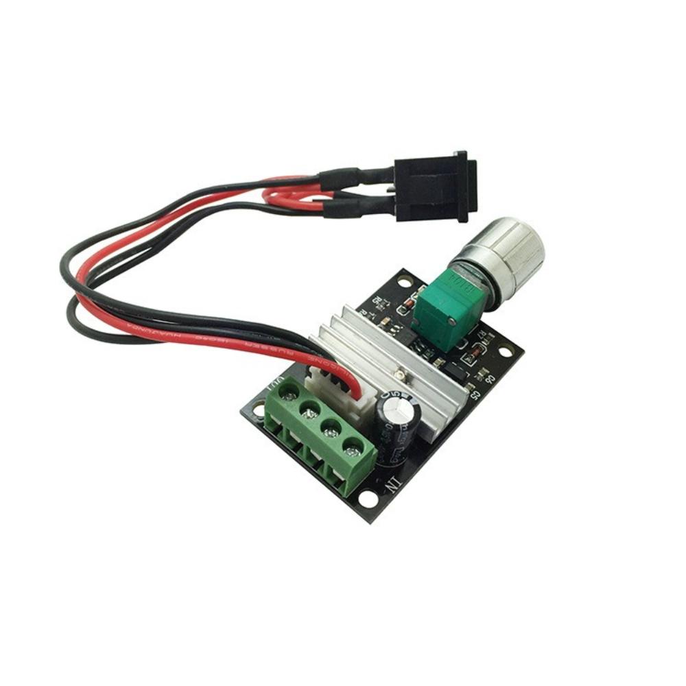 1/5/10/30Pcs PWM DC Motor Speed Regulator 6V-24V 3A Forward Reverse Control Switch Adjustable Speed for DC Motor