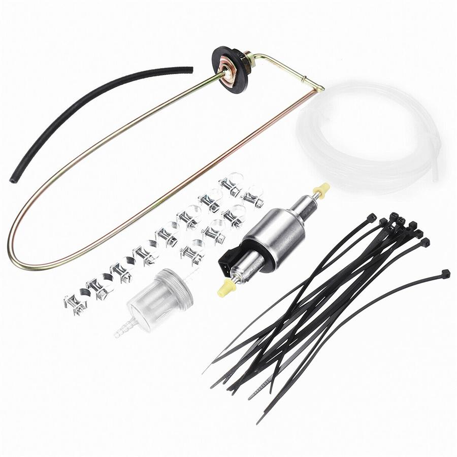 60Cm Fuel Tank Sender Stand Pipe Kit For 12V 3-8Kw Diesel Air Heater Thermostat