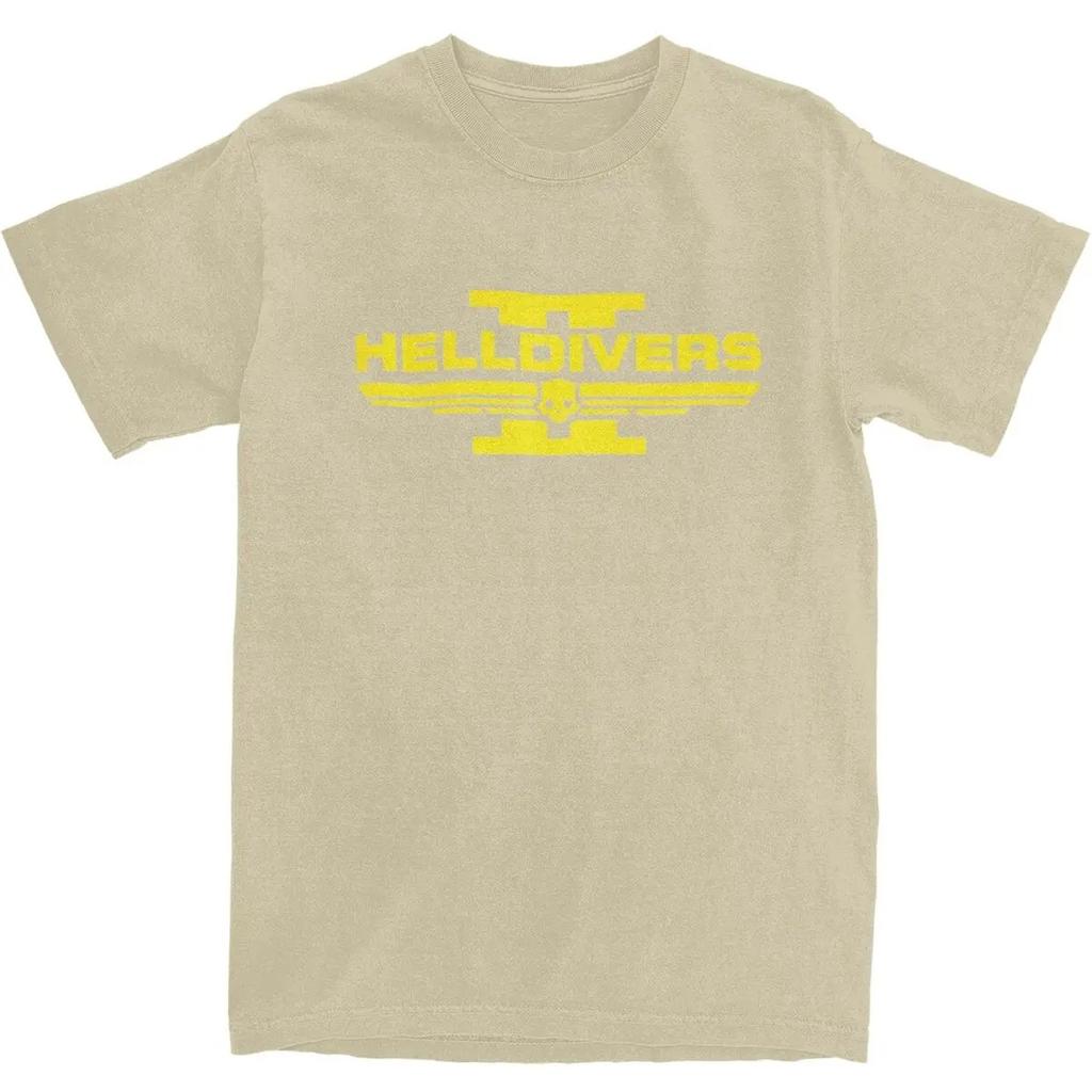 Видеоигра Helldivers 2 для унисекс футболка унисекс одежда винтажные футболки футболка 100% хлопок всесезонная одежда унисекс