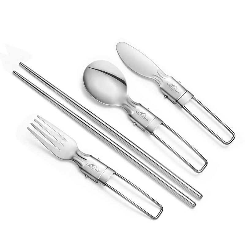 OEINGOEING Outdoor Folding Camping Utensil Set