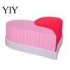 Decorative Heart Storage Box Shape Box, 3D Printed Detachable Dual Compartment Jewelry Organizer, Dresser for Trinkets Pink Red with Lid Valentine's
