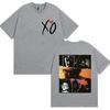 Pop Rapper The Weeknd Xo Album Graphic T Shirts Unisex Women Fans Hip Hop New Short Sleeve Tshirt Cotton Soft Tees Streetwear