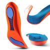 Flexible Insole Sweat Absorbing Sports Insole for Arch Support Fasciitis Relief Universal Breathable Orthopedic Insoles