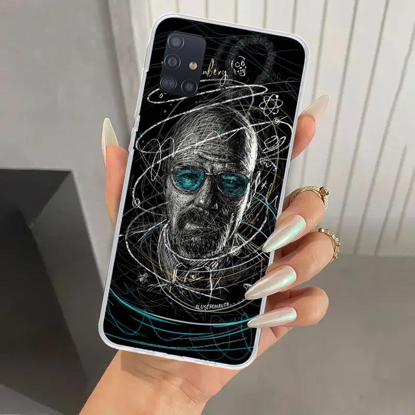 Breaking Bad WalterWhite Phone Case for Samsung Galaxy A52 A32 A22 A12 A02S A50S A30S A10S Note 20 Ultra 10 Plus S10 A31 A20 A71
