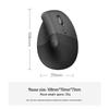Logitech Эргономичная вертикальная беспроводная мышь Lift