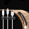 Cable Winder Earphone Cable Organizer Wire Storage Silicon Charger Holder Clips
