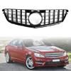 GT Style Front Bumper Grille Grill Fit Benz C-Class W204 C300 C350 2008-2014