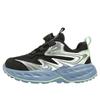Kids Running Shoes Boys Girls Lightweight Breathable Mesh Upper Soft Sole Rotation Buckle