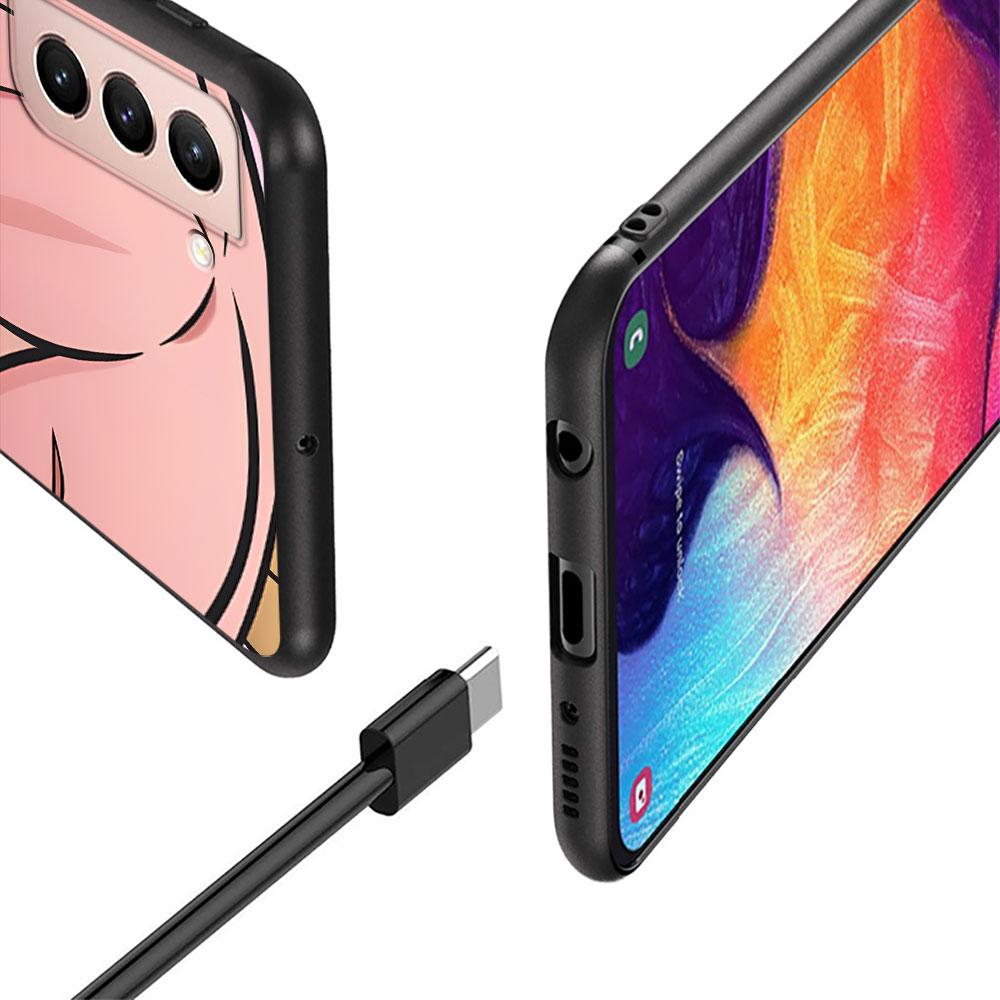 Чехол Genshin Impact для Samsung Galaxy S23 S21 S20 FE S24 S22 Ultra S10 S10e S9 Plus Мягкий черный ТПУ Чехол для телефона Бампер