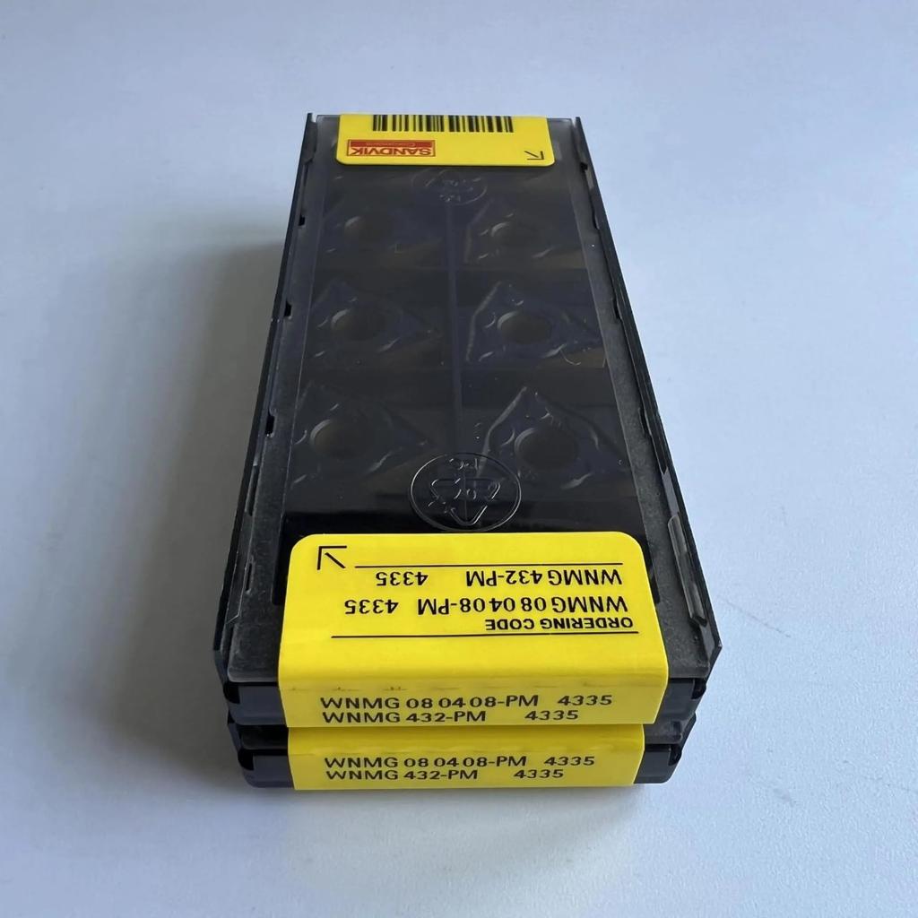 Original Sandvik / WNMG080408-PM 4335 / CNC Lathe Carbide Blade 10 PCS