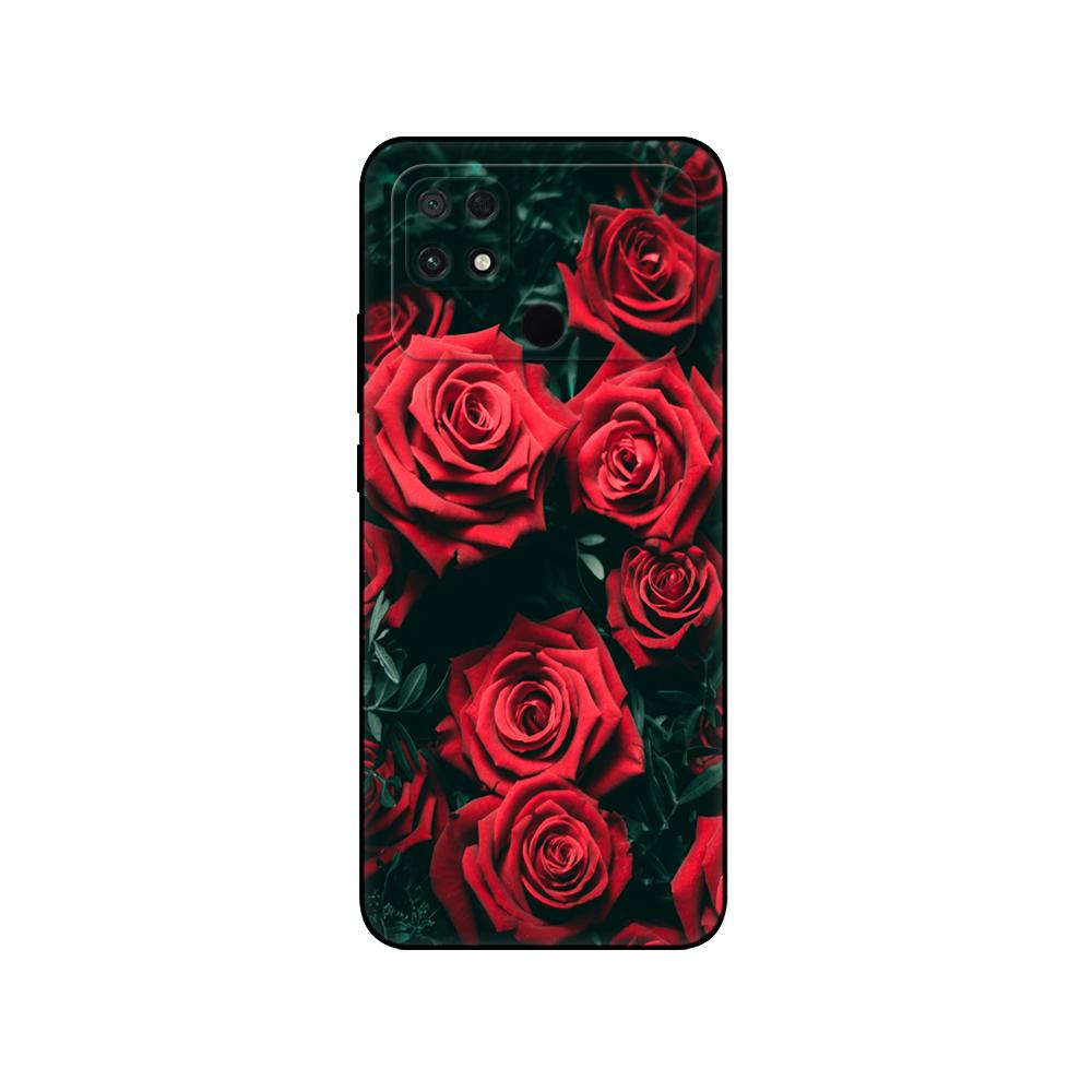Для Poco C40 задняя крышка для Xiaomi Poco C40 4G чехол PocoC40 C 40 Global чехол для телефона мягкий силиконовый защитный черный чехол из ТПУ