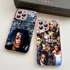Чехол из закаленного стекла с изображением рэпера X-XXXTentacionS для IPhone 14 13 12 Mini 11 Pro XS Max X XR 14 Plus