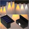 Rainproof Solar Step Lighting Solar Charging Solar Pathway Lights Garden Fence Light  Pathway