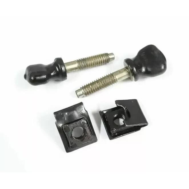 Ford Tractor 2600 3600 4100 4600 5600 6600 7600 Grill Screws & Clip Knob x 2