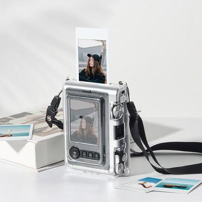 Прозрачный чехол для Fujifilm Instax Mini EVO Прозрачная защитная крышка Ударопрочный Кристальный Жесткий корпус Портативные аксессуары для камеры