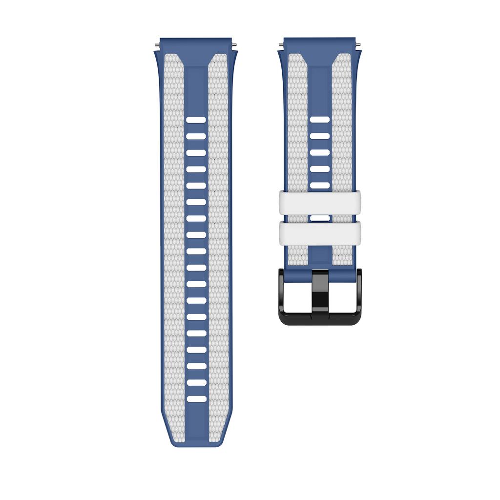 22mm Silicone Band for Huawei Ultimate 2 Two-tone Strap Sport Replace Wrist Band for Huawei Ultimate 1 2 GT6/GT6 Pro