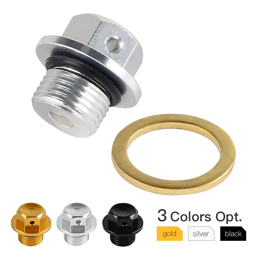 M14*1.25 Magnetic Oil Drain Plug For Suzuki GSXR 600 750 1000 1100 V Strom 250 Bandit GSF250/V GSF600F 750F SV1000S TL1000R/S Oil Drain Plugs 3