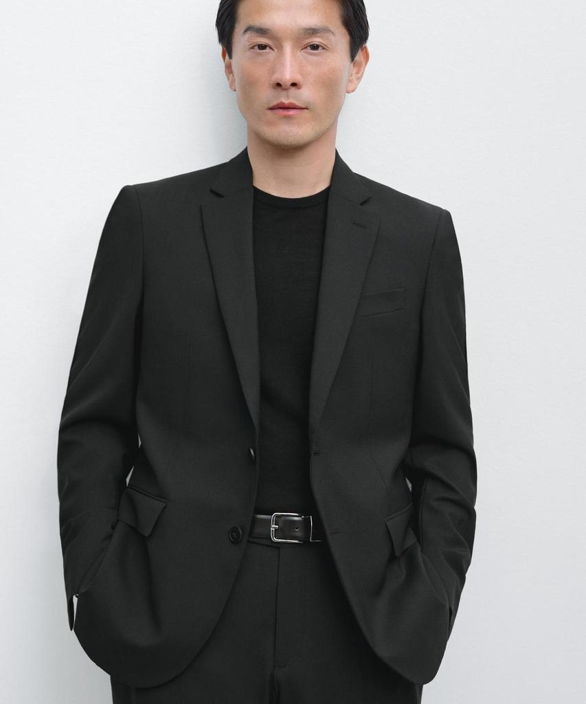 Пиджак Massimo Dutti из шерсти Cool Wool
