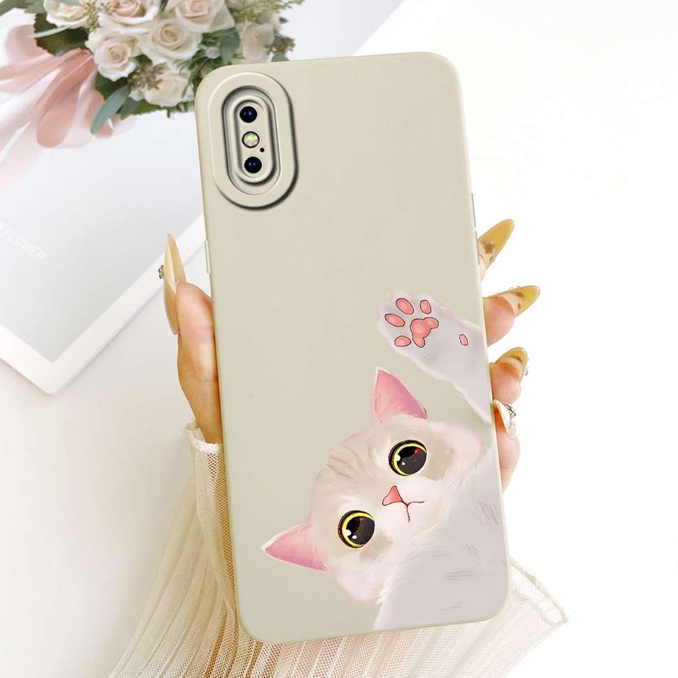 Чехол для IPhone XS Max Candy Art Кролик Расписной Coque Мягкий Чехол для Телефона Для IPhone XSMax XS Max A1921 A2101 A2102 Задняя Крышка