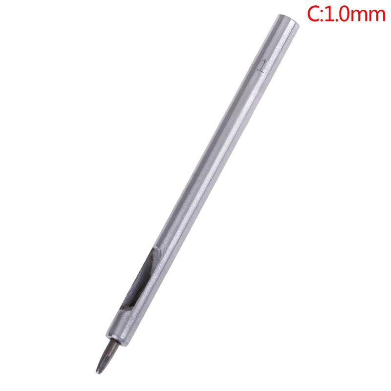 Diy Belt Punching Leather Hole Punch Hollow Drilling Tool Craft Leather Puncher