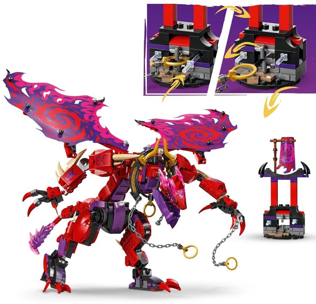 LEGO Конструктор Ninjago – Дракон Хаоса Громовой Зуб (71832)