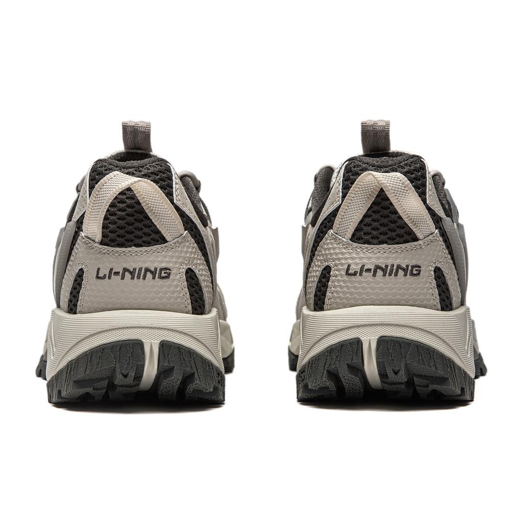 Li Ning Outdoor CF Трейлраннинг, Туризм Дикая Амортизация, Износостойкие Низкие Повседневные Кроссовки Мужские Серые AGLU073-2