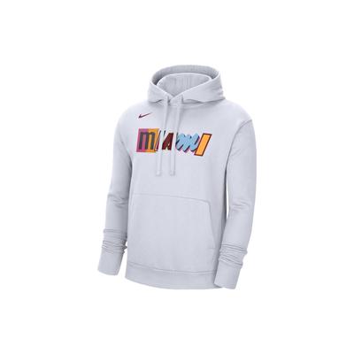 Nike SS23 Алфавитный принт пуловер с капюшоном длинный рукав мужские толстовки белые DN8665-100