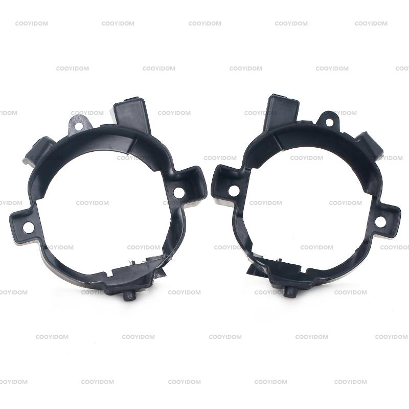 Для Nissan Qashqai J10 2006 2007-2014 Передний противотуманный фонарь Дневной ходовой огонь Рамка Чехол Держатель Кронштейн Отделка противотуманного фонаря Чехол Аксессуары для автомобиля