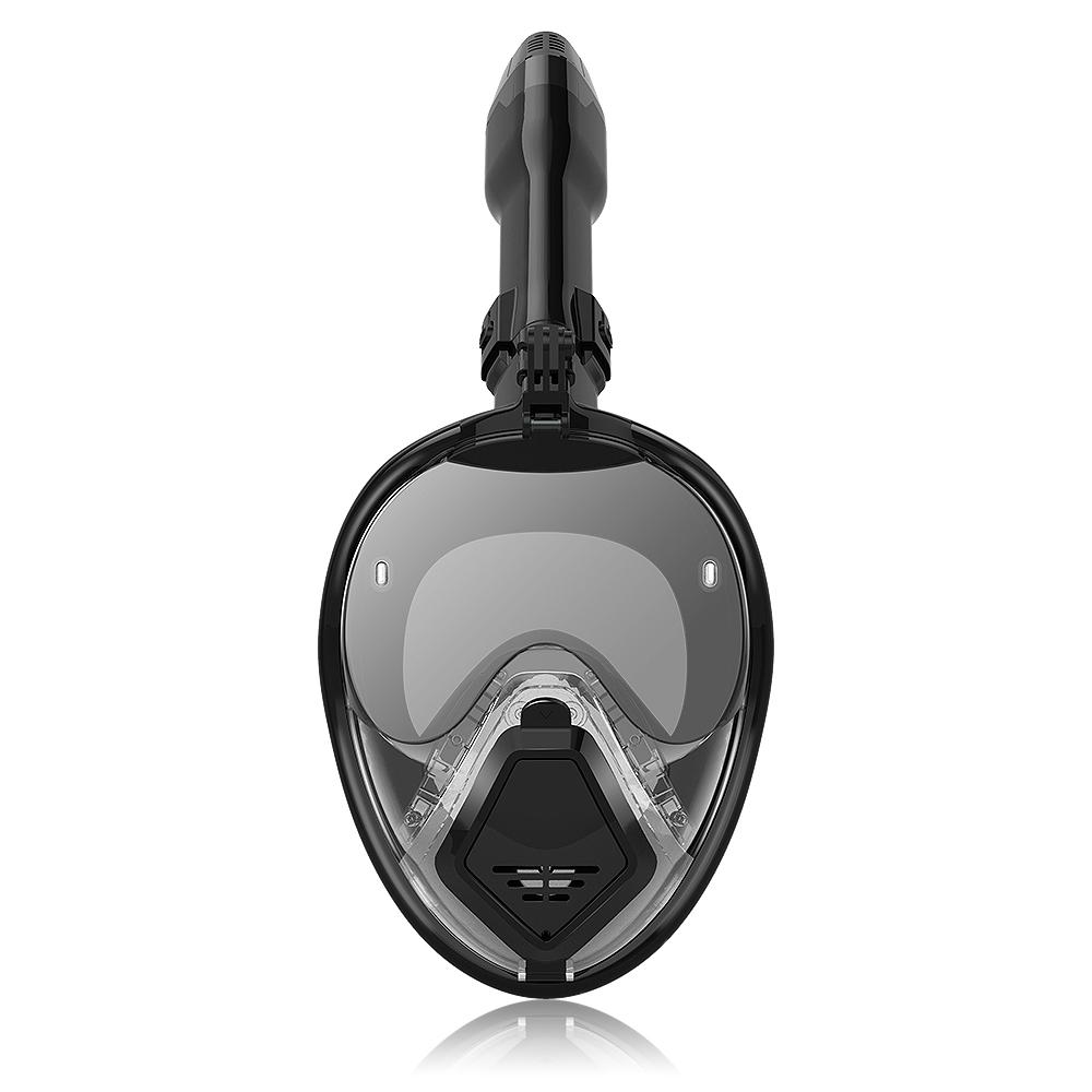 Профессиональная маска для подводного плавания с маской и трубкой, подводная полнолицевая маска для подводного плавания, противотуманные очки для взрослых, плавательное снаряжение