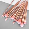 RANCA 12pcs Makeup Brushes Set Powder Foundation Blusher Face Brush Contour Concealer Blush Lip Eyeshadow Eyebrow Cosmetic Tools