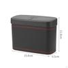 Car Trash Bin Dustbin with Lid Interior Accessories Vehicle Garbage Can for