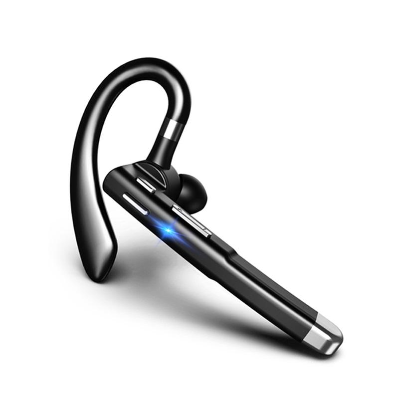 New YYK520 Wireless Headset Business Ear-mounted Bluetooth V5.1 Hands-free Call Noise Reduction Headphones with Charging Case