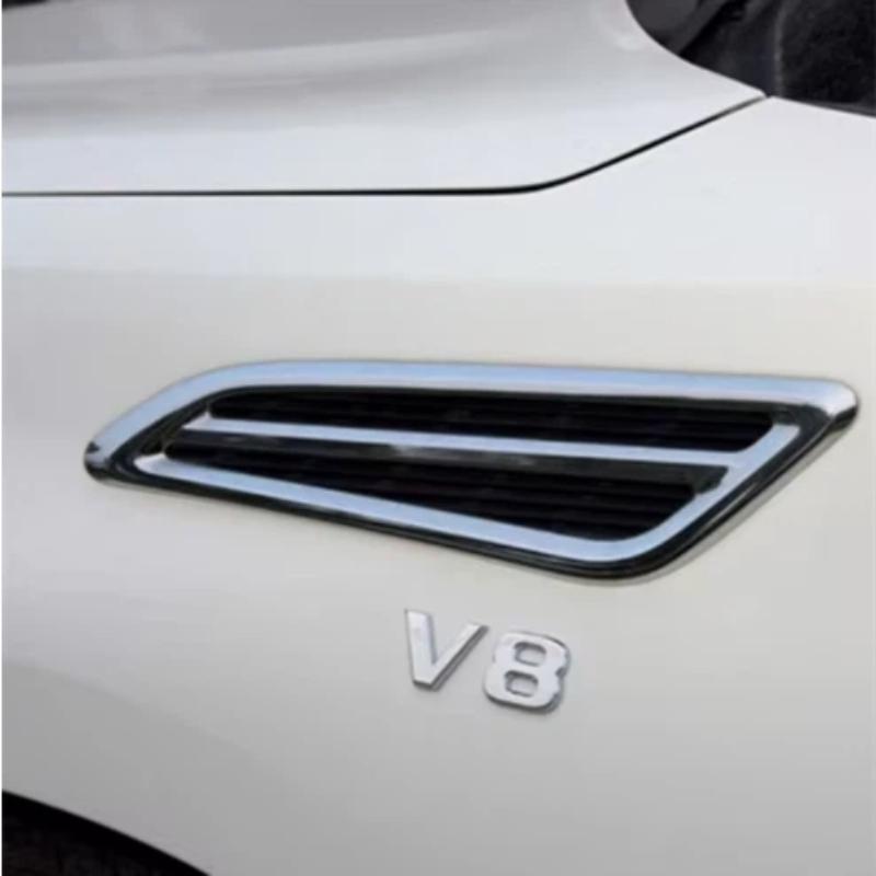Металлическая наклейка на автомобиль V8 Задняя эмблема Значок Наклейки Наклейка на багажник